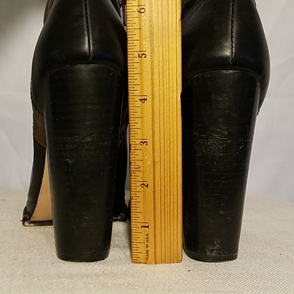 Aldo Two Tone Platform Booties Size 8.5 - Picture 4 of 8